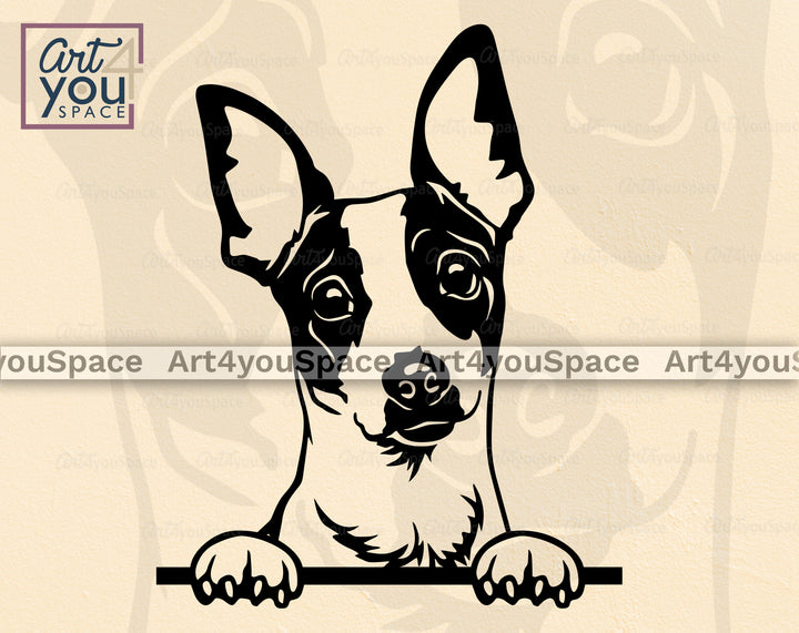 Rat Terrier Cricut