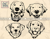 Golden Retriever SVG