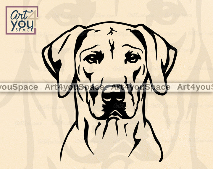 Rhodesian Ridgeback Art