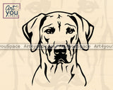 Rhodesian Ridgeback Art