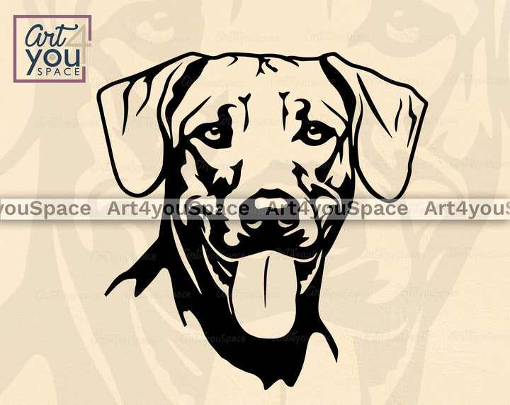 Rhodesian Ridgeback DXF