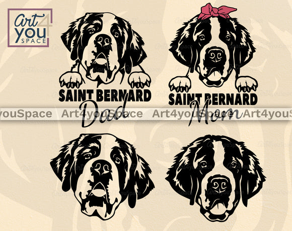 Saint Bernard SVG