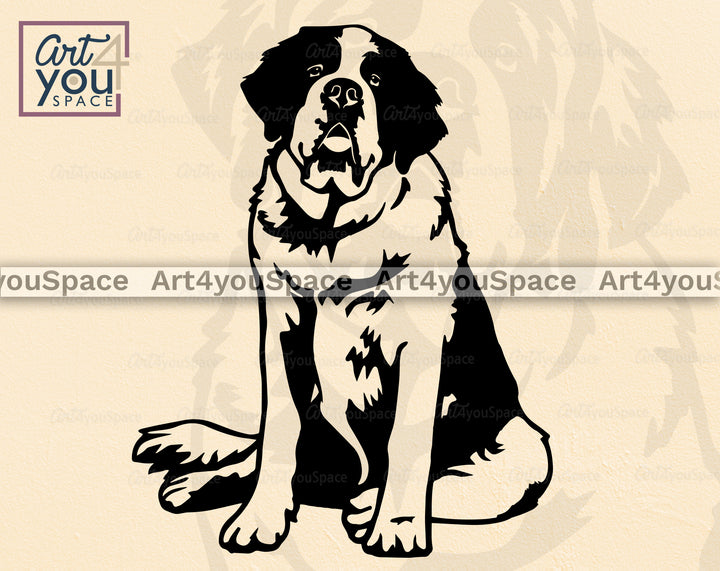  Saint Bernard Art