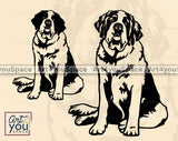  Saint Bernard SVG