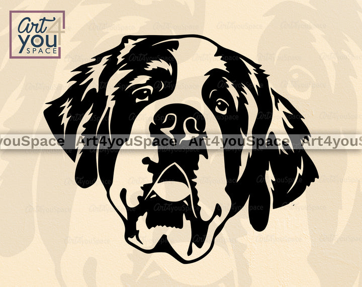 Saint Bernard Cricut