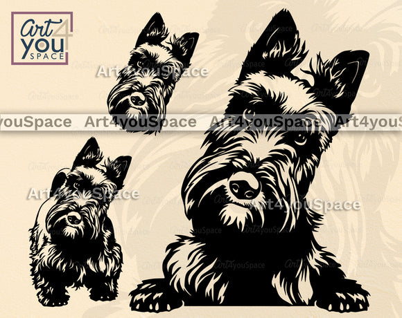 Scottish Terrier SVG