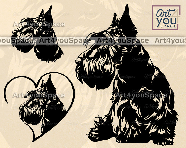 Scottish Terrier SVG