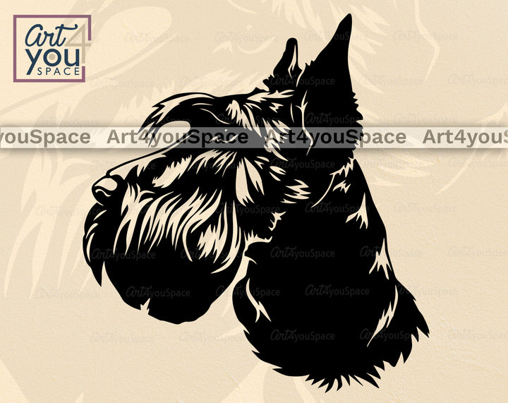 Scottish Terrier DXF