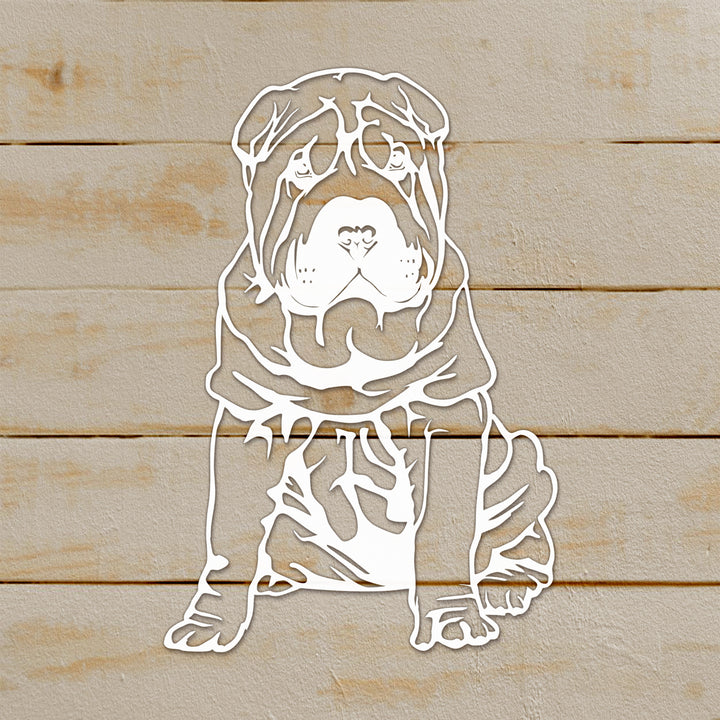 Cute Shar Pei Clipart