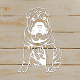 Cute Shar Pei Clipart