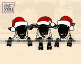 Black Sheep Christmas SVG