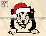 Sheltie Xmas SVG