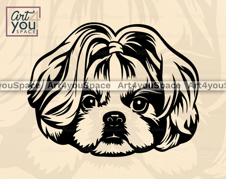 Shih Tzu Art