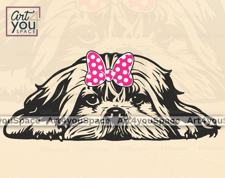 Shih Tzu Vector