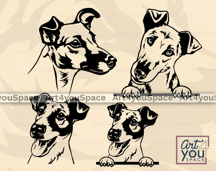 Smooth Fox Terrier SVG