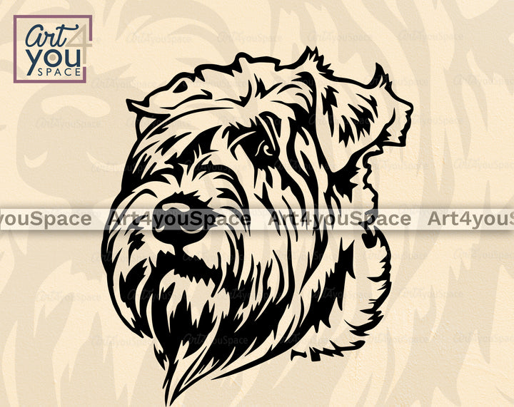 Soft Coated Wheaten Terrier Art