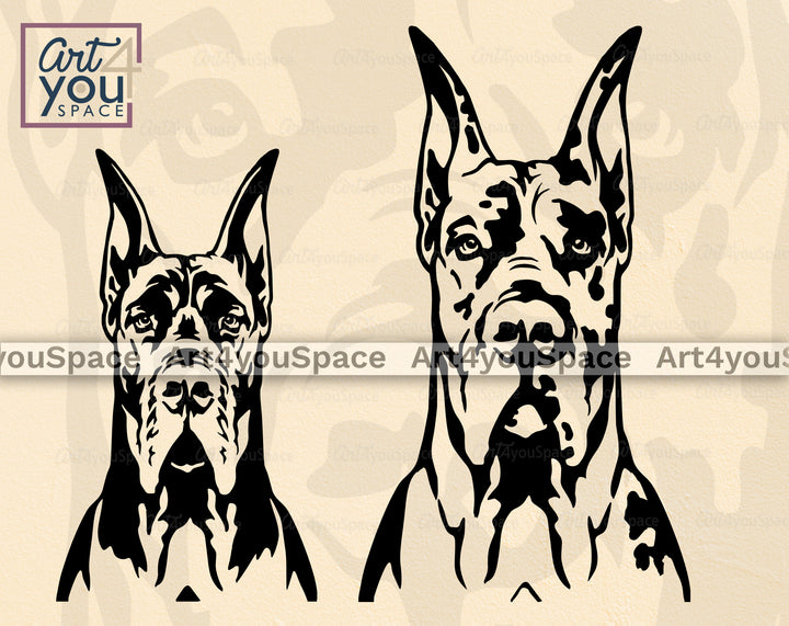 Great Dane SVG