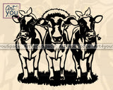 Cow Three Front Art