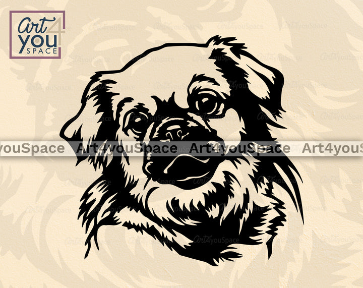 Tibetan Spaniel PNG