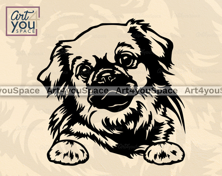 Tibetan Spaniel Art