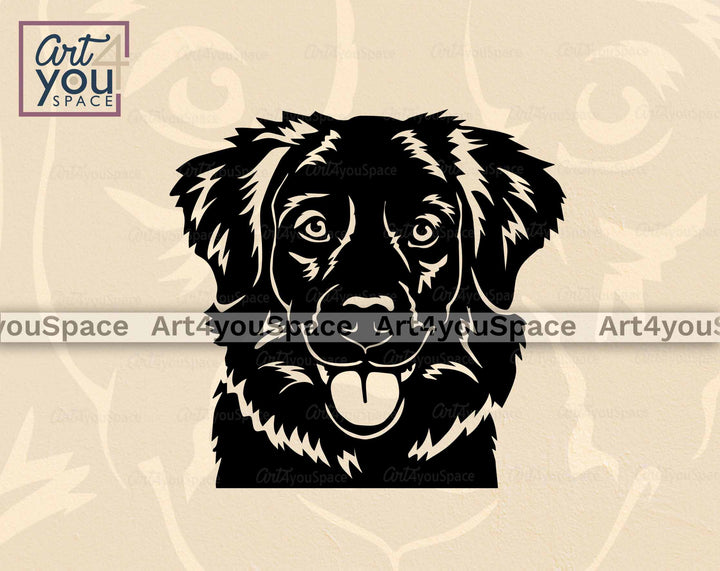 Toller Dog Clipart