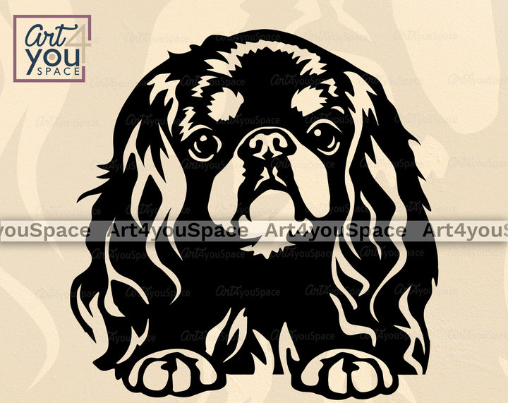 English Toy Spaniel PNG