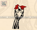 Funny Duck Chicken Turkey Head SVG PNG DXF Files Farm Animals With Bandana Sunglasses Vector Clipart Download, Cricut