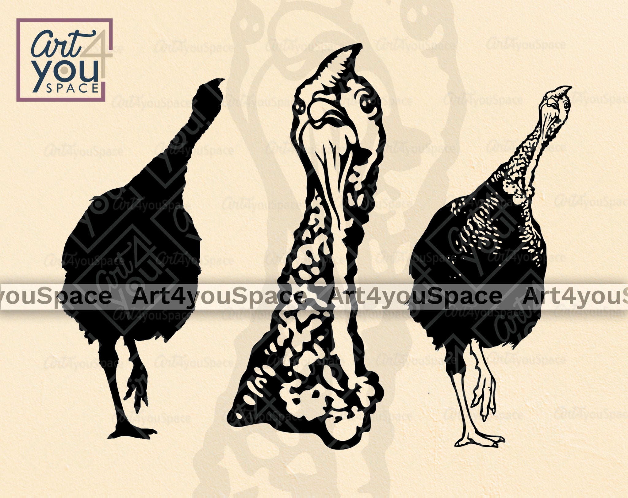 turkey hunting clip art