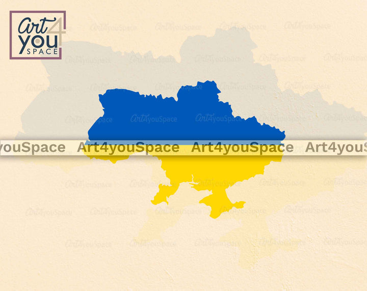 Ukraine Map Svg
