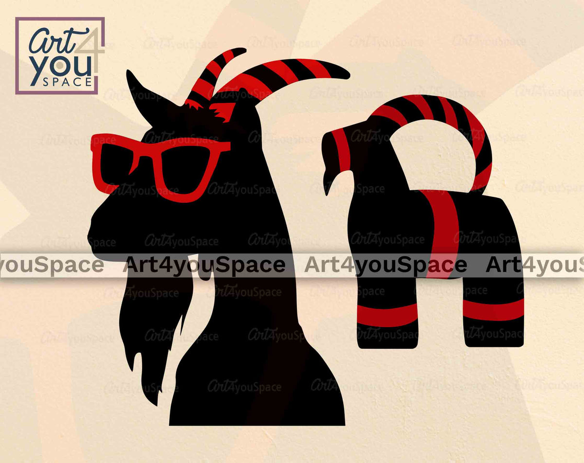 Buy Yule Goat SVG, DXF, PNG – Art4youSpace